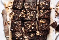 Vegan Black Bean and Unsweetened Cocoa Brownies
