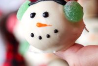 Snowman Brownie Bombs Recipe — Festive Chocolate Truffle Bites