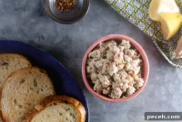Creamy Tahini Chickpea Salad with Fresh Herbs and Lemon