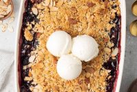 Cherry Crisp Recipe: Homemade Cherry Crisp with Oat Topping