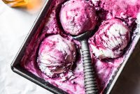 Honey-Blackberry Mascarpone Ice Cream Recipe
