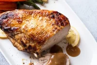 Crispy Air-Fried Turkey Breast with Lemon Pepper or Herb Rub