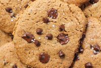 Peanut Butter Chocolate Chip Cookies with Whole-Grain Twist