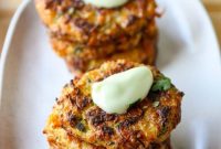 Gluten-Free Baked Zucchini Fritters Recipe