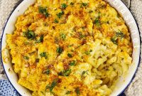 Smoked Haddock Macaroni & Cheese — Creamy Seafood Bake