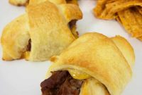 BBQ Beef and Cheddar Crescent Rolls Recipe