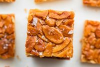 Crispy Florentine Sablé Cookies with Almond Honey Glaze