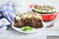 Decadent Deep Dish Chocolate Poke Cake Recipe