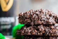 Dark Chocolate Guinness No-Bake Cookies: Rich Stout Dessert Bite