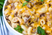 Instant Pot Cheeseburger Macaroni Skillet Recipe