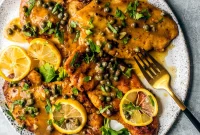 Classic Chicken Piccata Recipe with Lemon & Capers