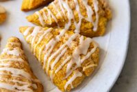 Maple-Glazed Pumpkin Scones Recipe for Fall Baking