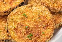 Crispy Air-Fried Eggplant Slices: Quick Restaurant-Style Recipe
