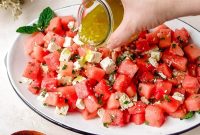 Refreshing Watermelon, Feta & Mint Salad Recipe for Summer