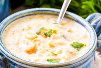 Creamy Slow Cooker Chicken and Wild Rice Soup Recipe