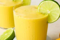 5-Minute Dairy-Free Frozen Mango Smoothie Recipe