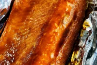 Honey Sriracha Salmon on the Traeger Grill: Sticky Spicy Glaze Recipe