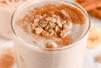 Creamy Oatmeal Smoothie Recipe for Filling Breakfast