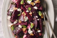 Fresh Beetroot Salad with Feta and Citrus Dressing