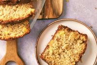 Tropical Hawaiian Banana Bread with Coconut and Macadamia Nuts