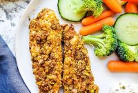 Pistachio-Crusted Baked Chicken Tenders Recipe