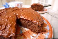 Paleo Raspberry Chocolate Banana Cake — Gluten-Free Recipe