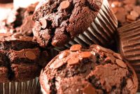 Gluten-Free Double Chocolate Muffins with Dairy-Free Option