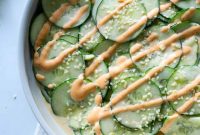 Spicy Asian Cucumber Salad Recipe with Chili and Sesame