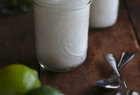 Homemade Mojito Greek Yogurt Recipe + Probiotic Drinks Cookbook Giveaway (Closed)