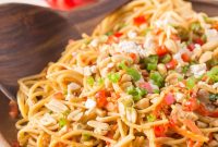 Spicy Peanut Chicken Noodles Recipe for Quick Weeknight Meals