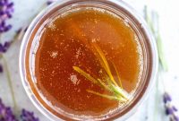 Honey Lavender Syrup Recipe for Lattes, Cocktails & Desserts