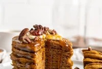 Fluffy Pumpkin Pancake Recipe for Fall Breakfast