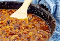Bourbon Bacon Baked Beans — Smoky Grilled Side Dish