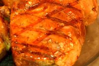 Strawberry Habanero Glazed Pork Loin Chops Recipe