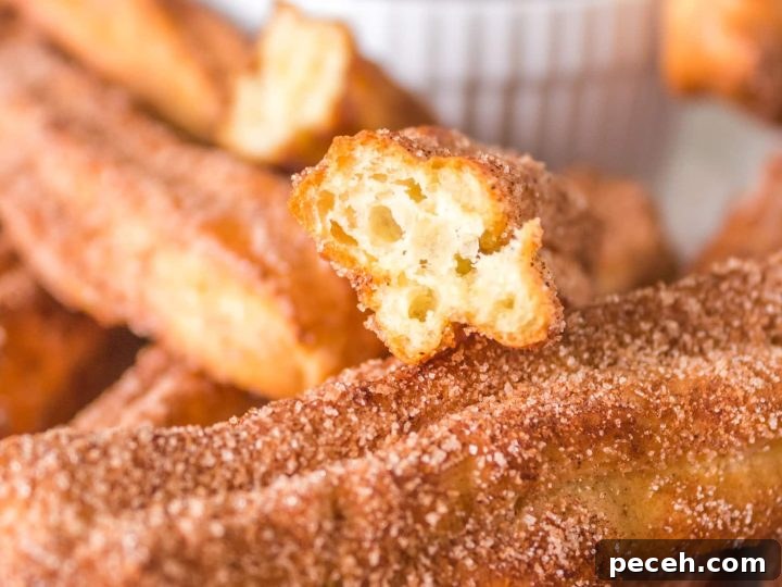 Image for Air Fryer Cinnamon Sugar Churros