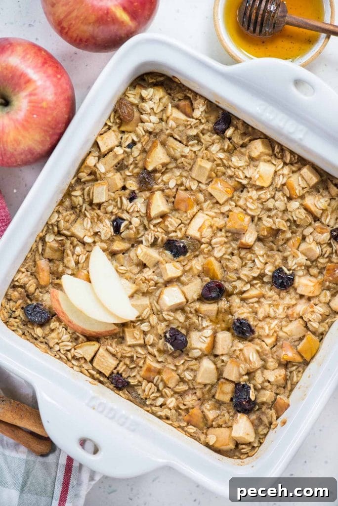 Apple Cinnamon Baked Oatmeal Recipe with Warm Spiced Apples 4 Baked oatmeal ingredients