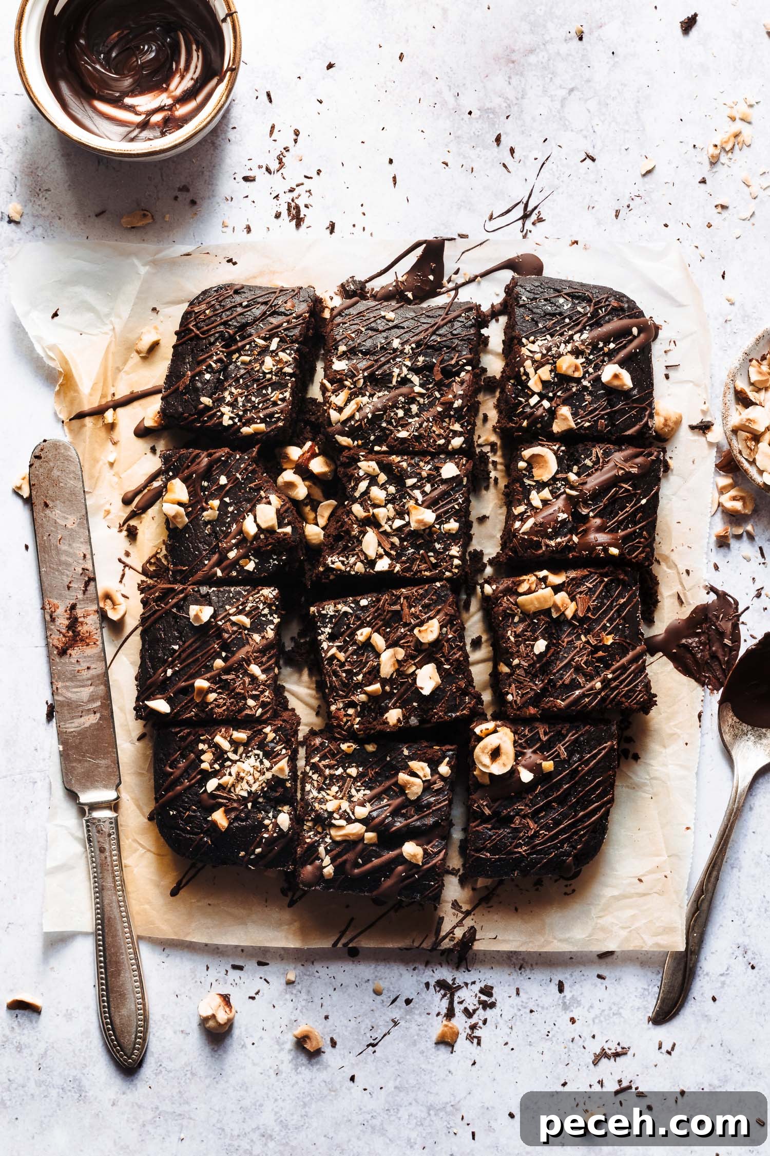 Vegan Black Bean and Unsweetened Cocoa Brownies 3 img 1032 2