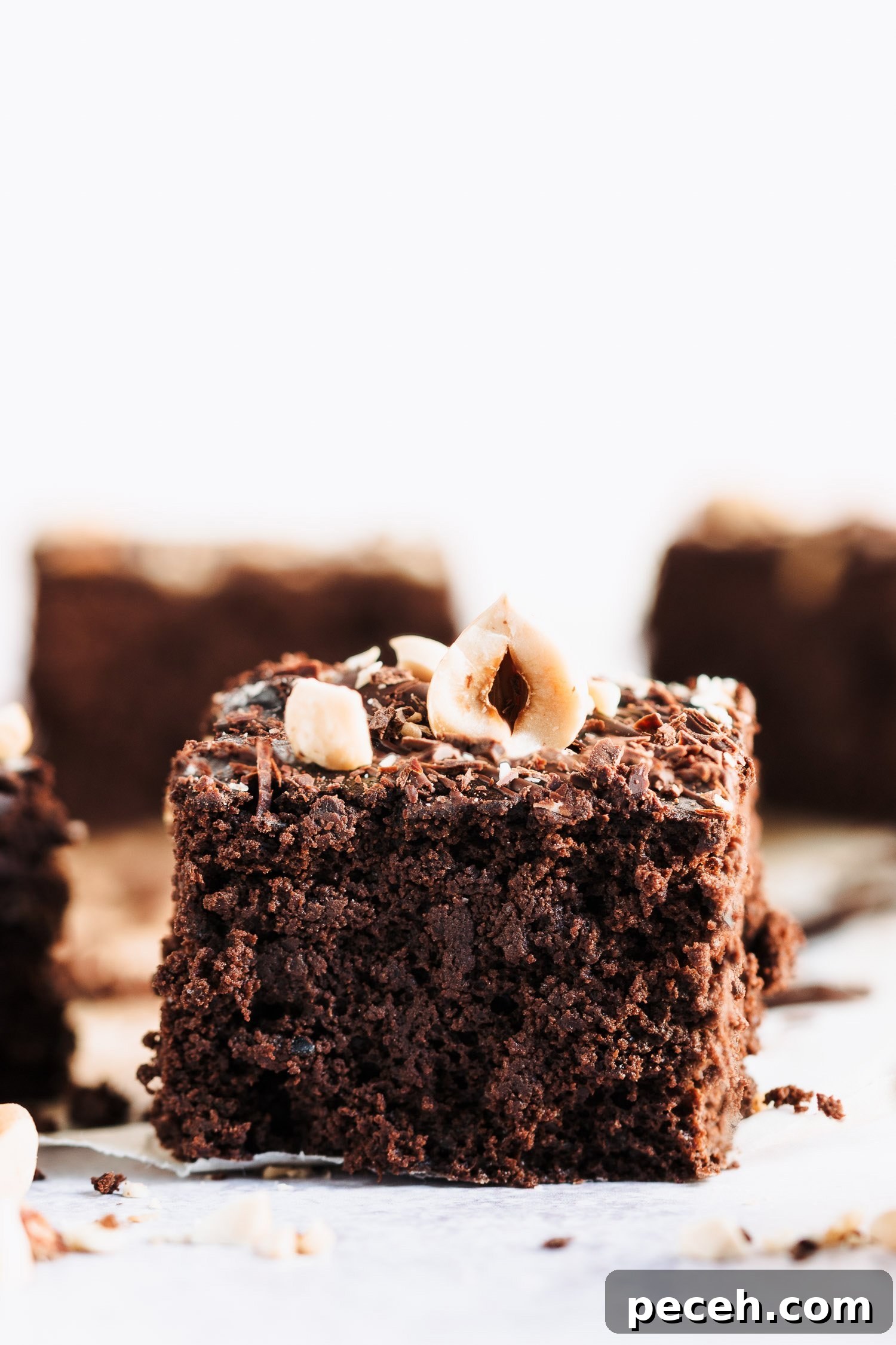 Vegan Black Bean and Unsweetened Cocoa Brownies 4 img 1032 3