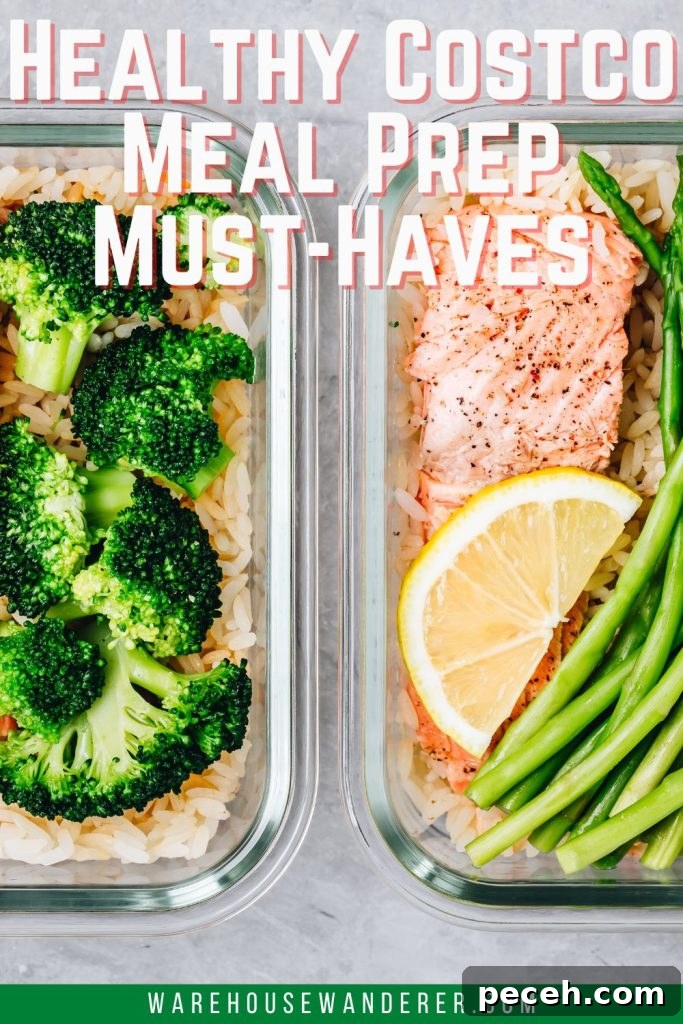 20 Costco Meal Prep Staples I Buy Every Time for Stress-Free Meals 20 Costco meal prep staples collage