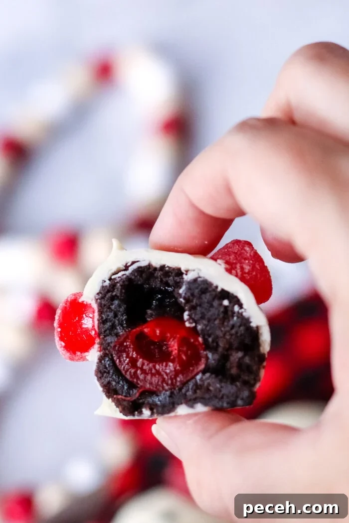 Oneof the Snowman Brownie Bombs.