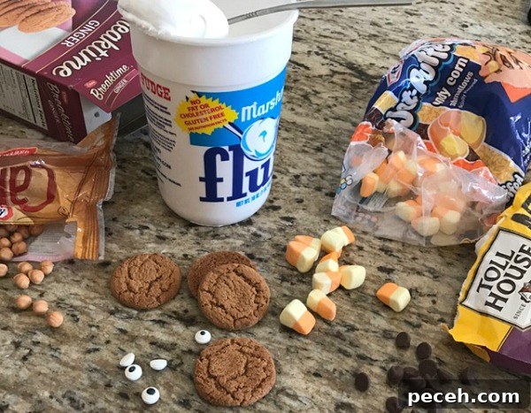 No-Bake Thanksgiving Cookies: Simple No-Bake Treat Ideas 4 Assembled decorations