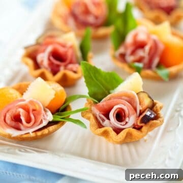 Assorted hors d'oeuvres.
