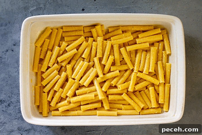 Classic Greek Pastitsio Recipe: Savory Baked Pasta Casserole 4 A GIF on how to make Greek pasta dish