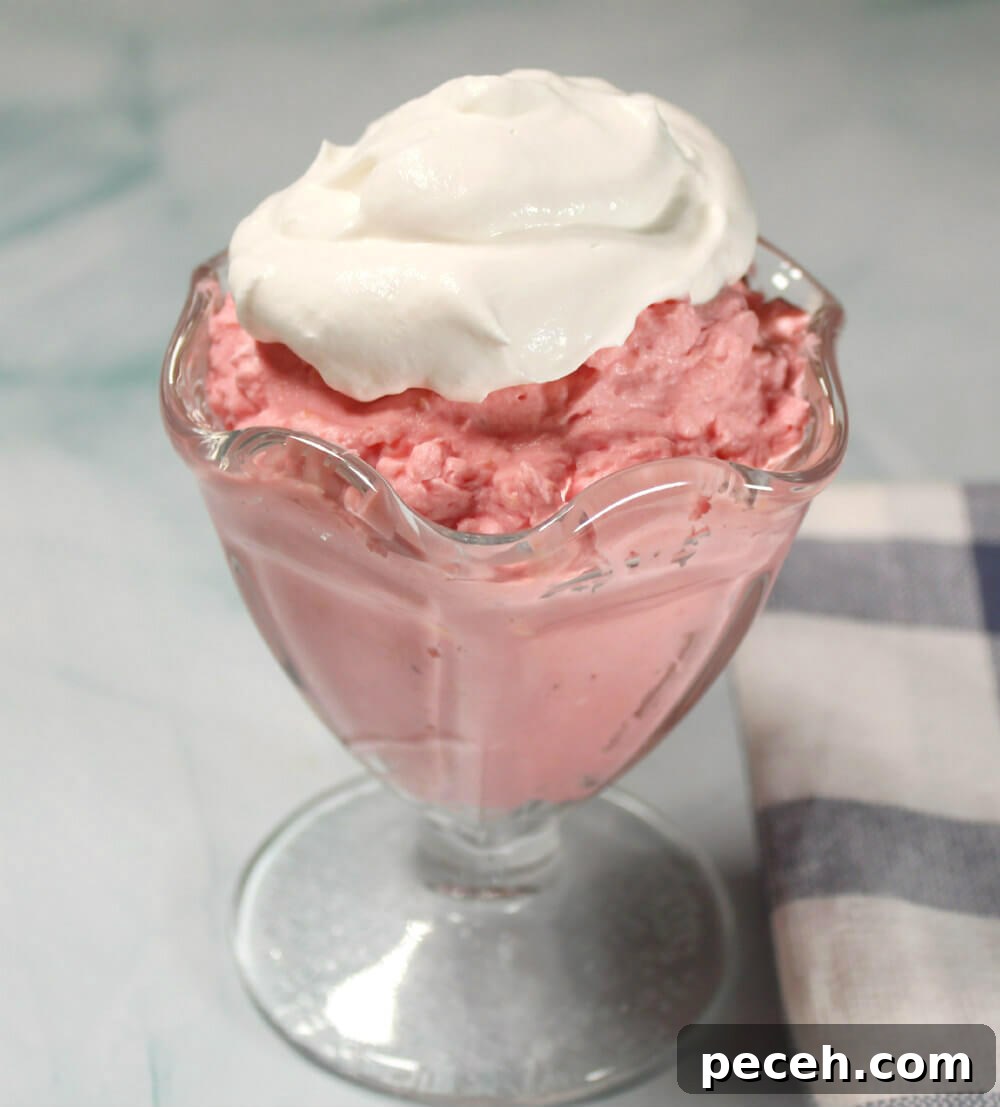Keto Strawberry Banana Fluff Dessert Recipe 7 Keto Banana Strawberry Fluff6