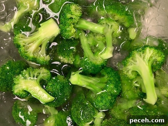 Blanching Vegetables for School Meal Programs: Safety & Tips 4 Remain in ice bath until completely chilled.
