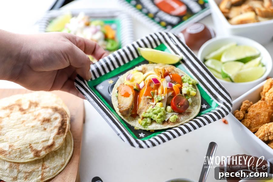 Ultimate Game Day Taco Bar Ideas for Crowd-Pleasing Parties 11 Game Day Taco Bar