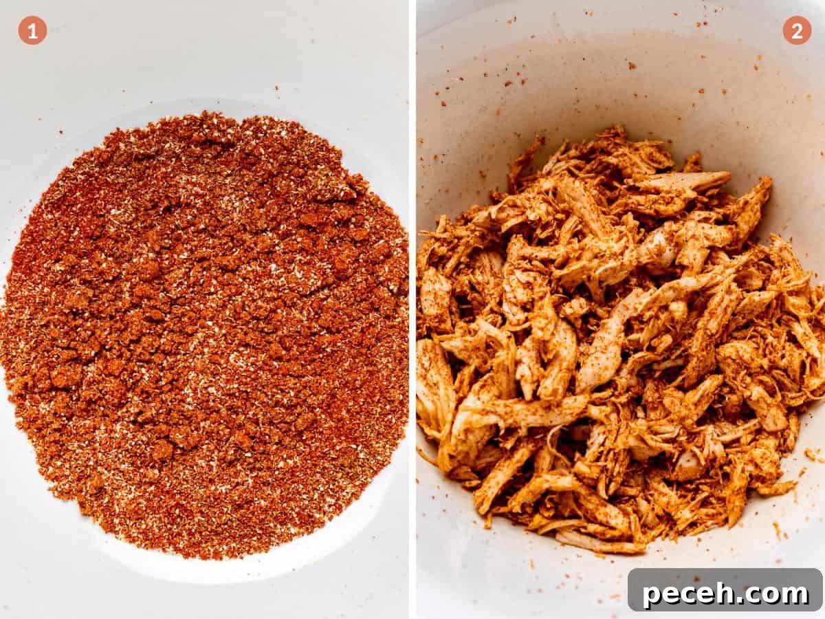 Leftover Turkey Tacos: Quick Recipe for Flavor-Packed Dinner 4 Spices for pulled turkey.