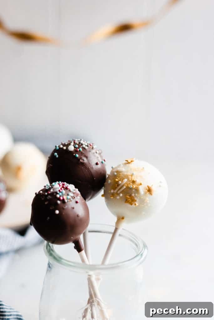Assorted cake pops