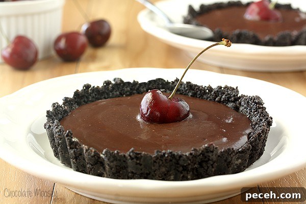 No-Bake Chocolate Banana Caramel Tart Recipe 8 img 15356 7