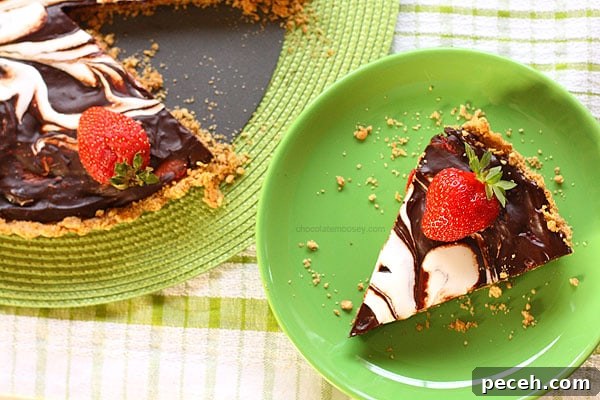 No-Bake Chocolate Banana Caramel Tart Recipe 9 img 15356 8